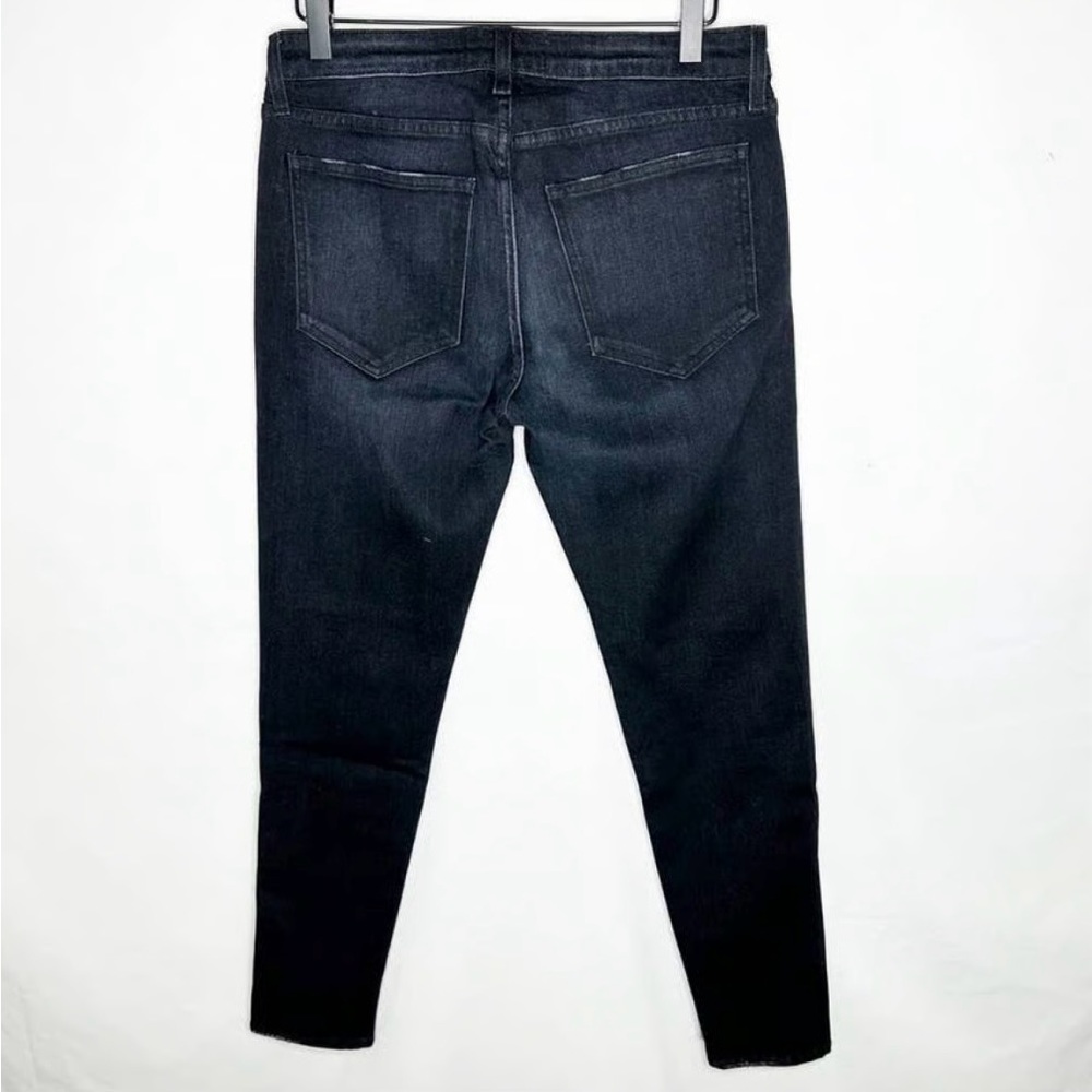 NWT Free People x Sandrine Rose Color Block Ankle Zipper Skinny Jeans - Picture 4 of 14